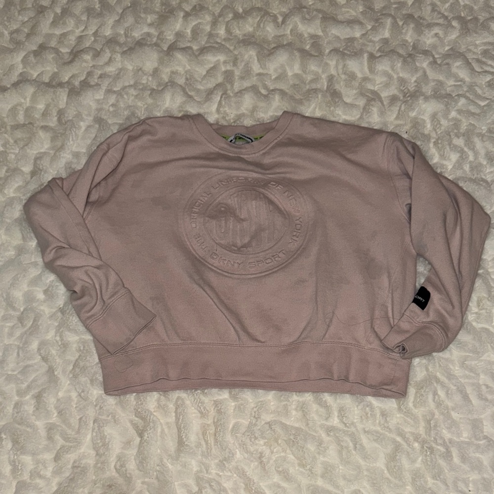 Vintage  Y2K DKNY  sport Pink Sweatshirt